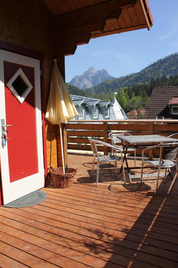 Blockhaus Saeuling - Haus Elise Apartments Фюссен Экстерьер фото